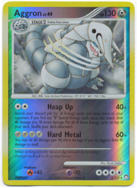 Aggron - 1/123 - Rare - Reverse Holo